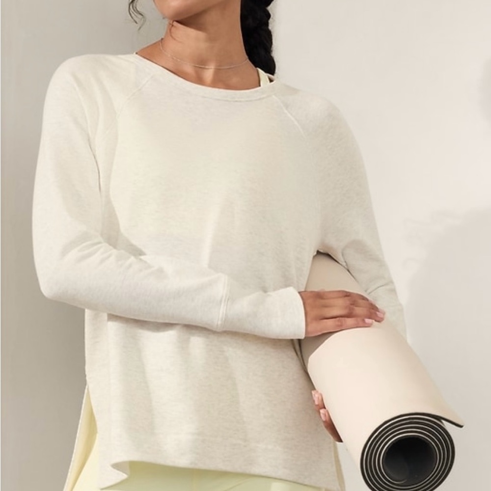 Athleta Coaster Luxe Sweatshirt size small